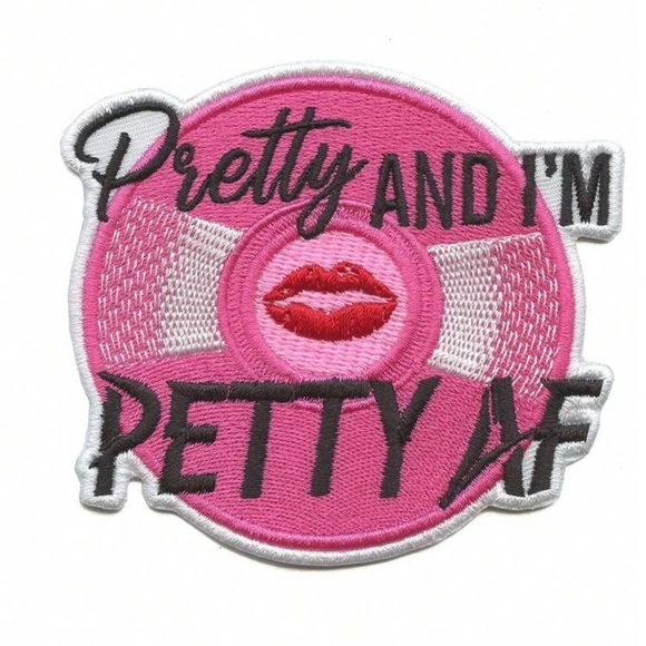 Accessories - •Pretty & Petty• Vinyl Iron On DIY Patch